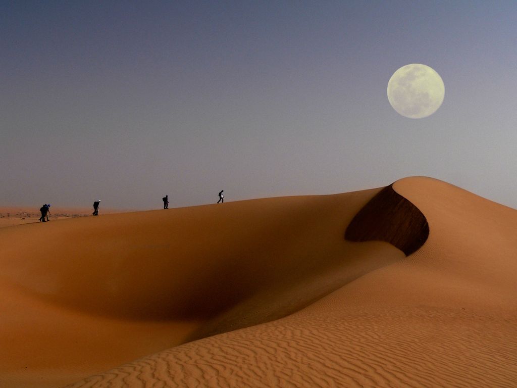 Les vagues de sable