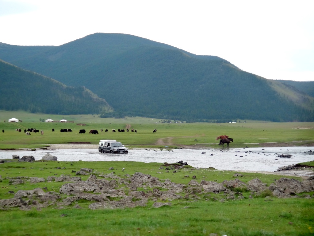 La vie dans les steppes mongoles