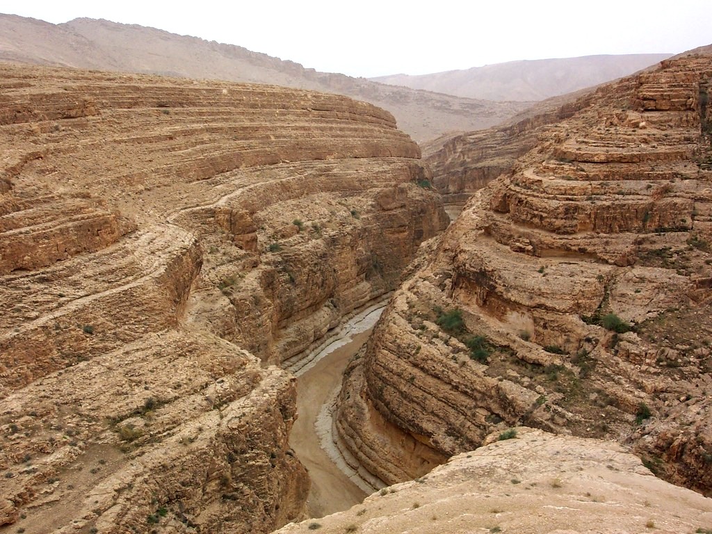 Sud tunisien : canyon de Midès