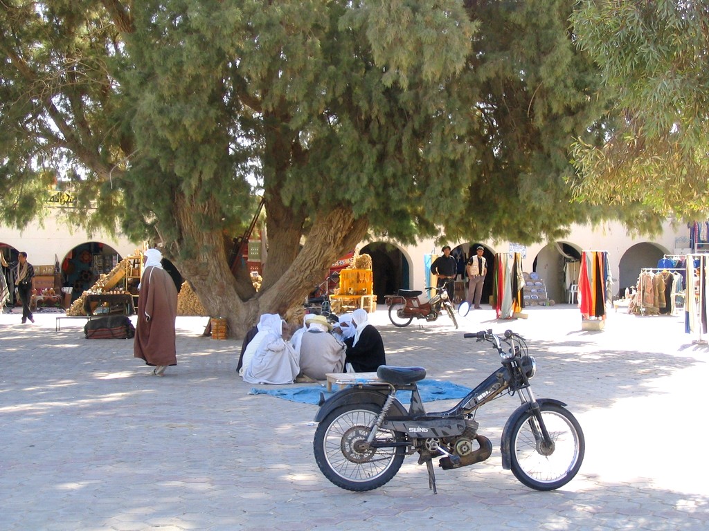 Sud tunisien : Douz, sa place centrale