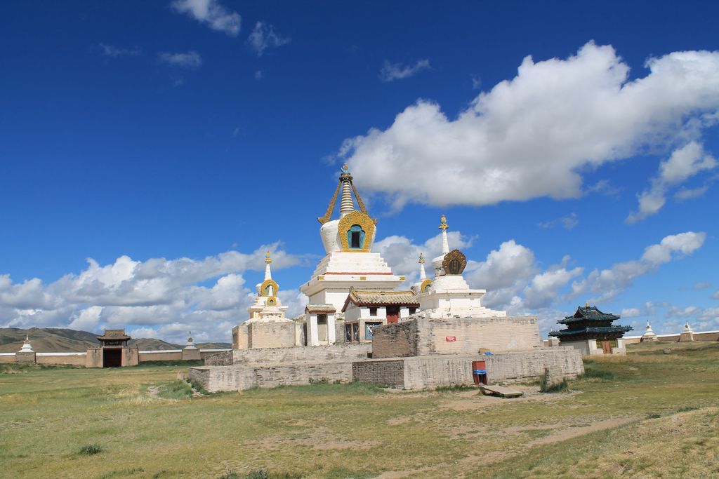 Religions en Mongolie : temple bouddhiste d'Erdene Zuu
