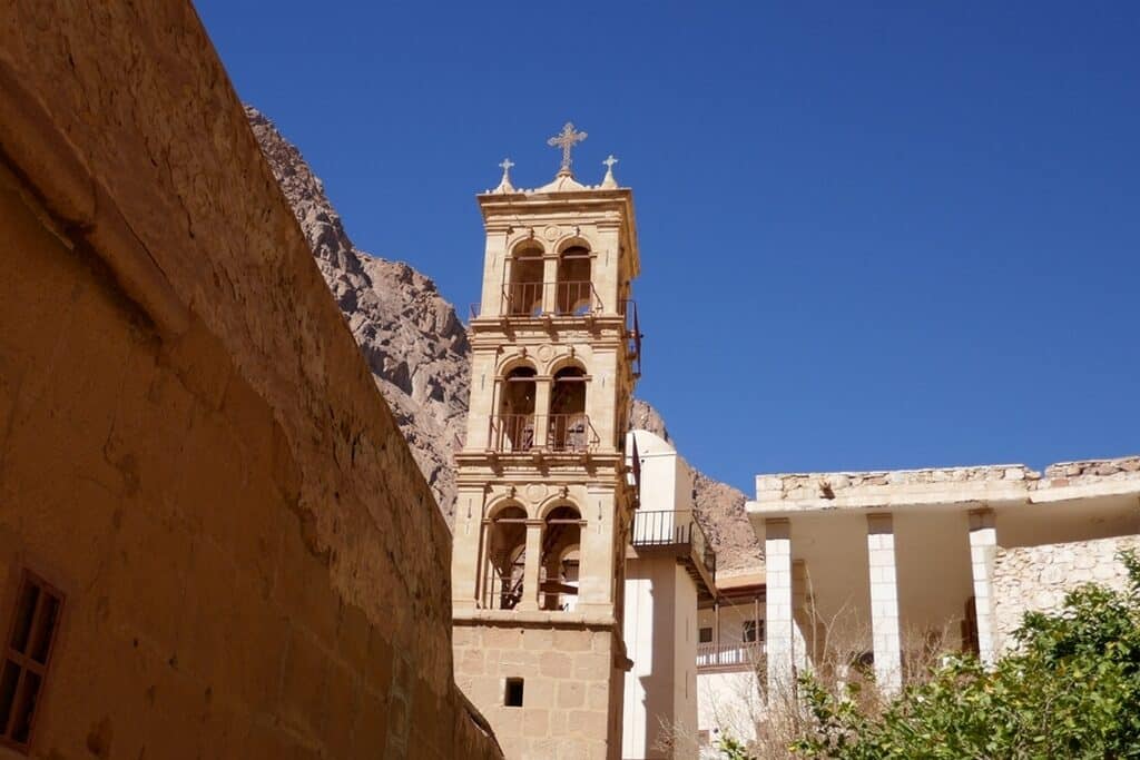 Voyage randonnée Sinaï - Mosquée basilique